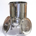 Mash Tun avec Recirculation Fitting and Manway